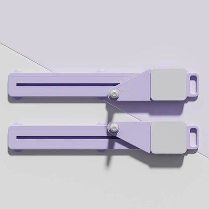 2-in-1 Abs & Ski Board - Portable Core/Leg Trainer, Split Pilates-Reformer for Home Gym, Lightweight Full-Body Fitness